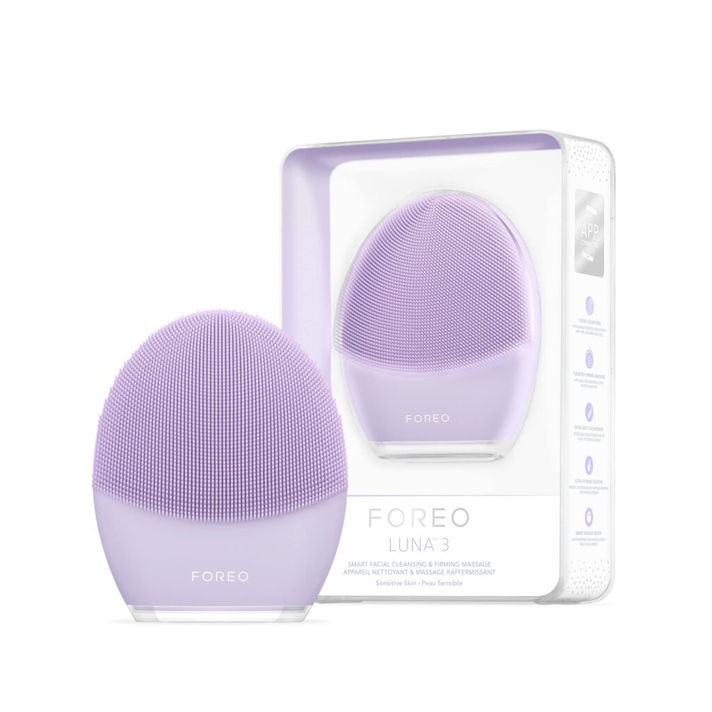 La brosse nettoyante Foreo Luna 3 pour peau sensible
