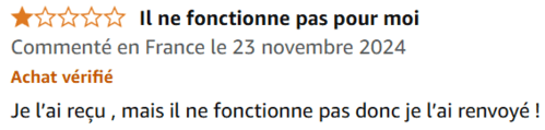 Avis négatif de SkinRevive Pro de LumiBe