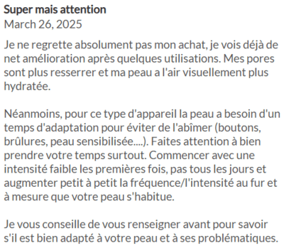 Avis positif et nuancé sur l'Age-R Booster Pro Mini