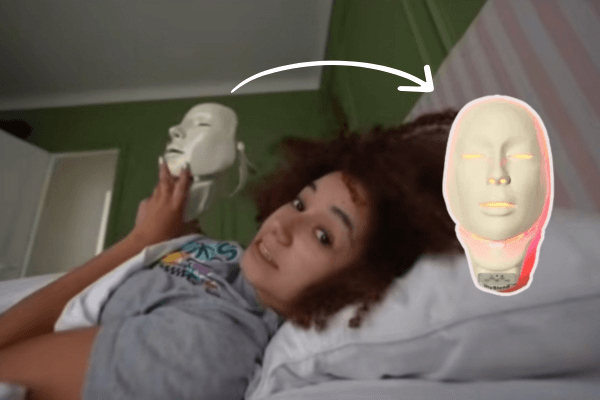 Le masque LED de Léna Situation est un myLEDmask de myBlend