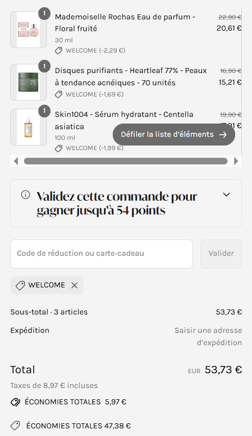 Code promo Beauté Privée
