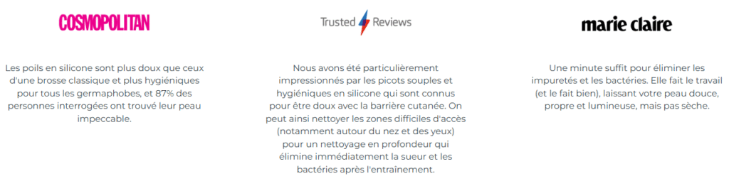 Avis presse sur la Foreo Luna 3