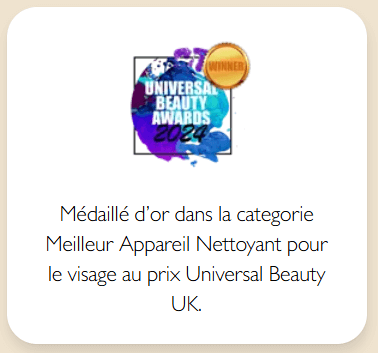 Bright Lux de Silk'n a reçu la médaille d'or du prix Universal Beauty