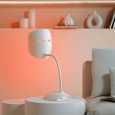 Forme du masque LED OVE de Lucibelle