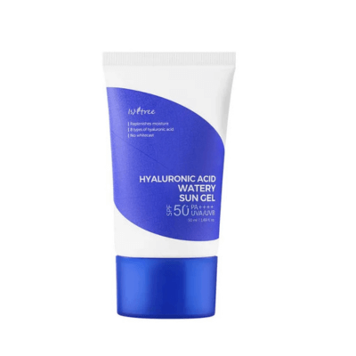 La crème solaire Isntree Hyaluronic Acid Watery Sun Gel