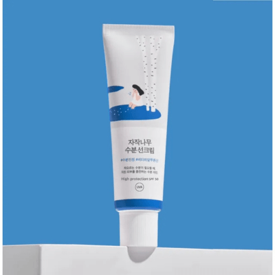 La crème solaire Round Lab Birch Juice Moisturizing Sun Cream
