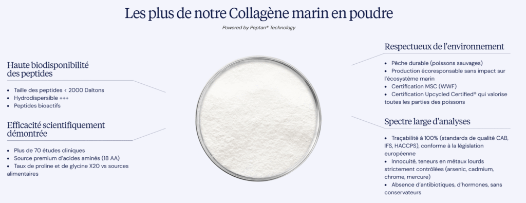 Les avantages du collagène marin Dynveo