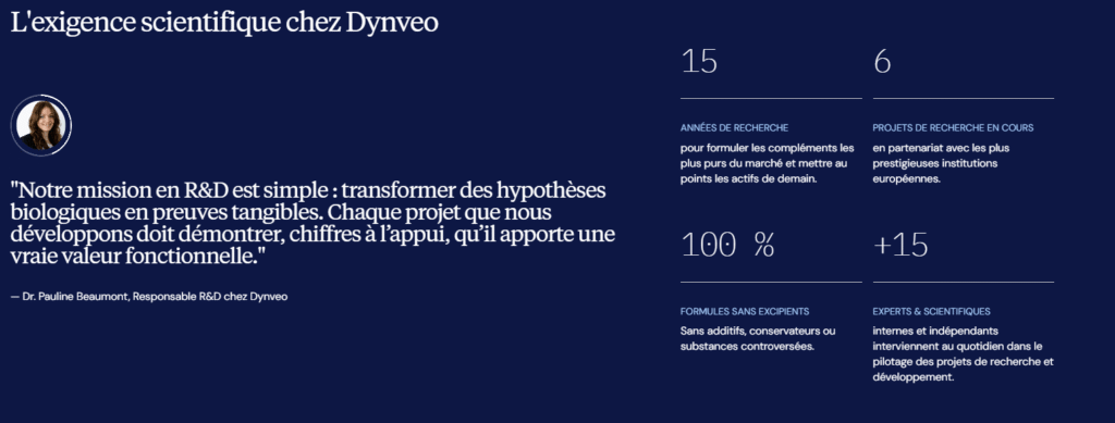 Exigence de Dynveo