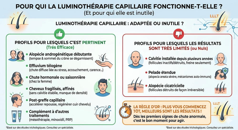 Pour qui est adaptée la luminothérapie ?