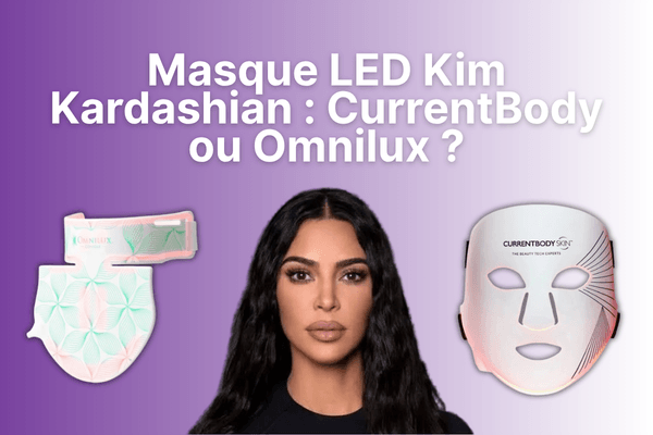 Masque LED Kim Kardashian : CurrentBody ou Omnilux, ce qu’elle utilise (et pourquoi)