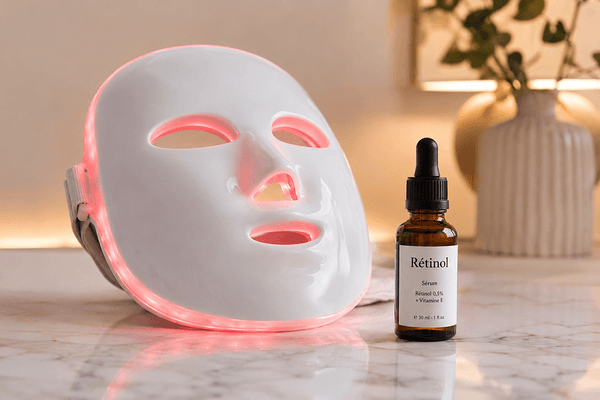 Masque LED et rétinol : comment les associer sans (se) planter