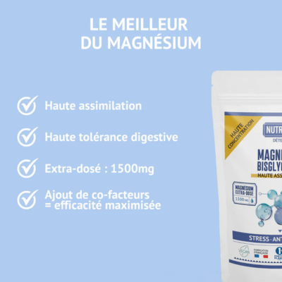 Avantages Magnésium Bisglycinate Nutrivie