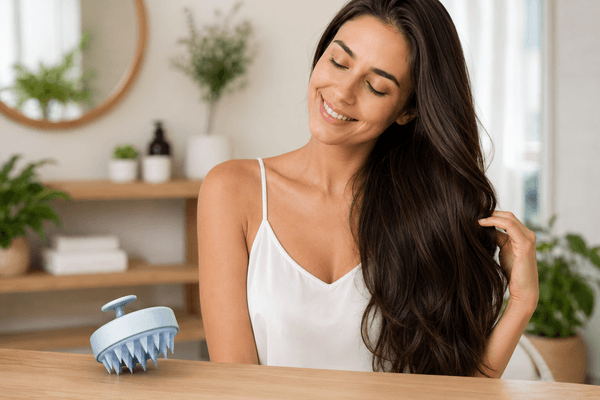 Brosse massage cuir chevelu pousse : efficacité réelle et bons gestes