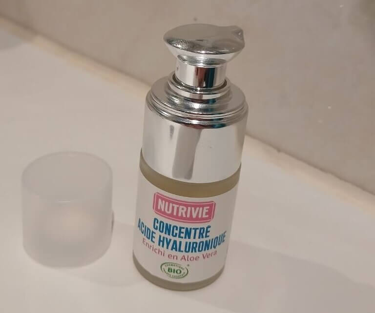 Test Sérum Concentré Acide Hyaluronique Bio Nutrivie