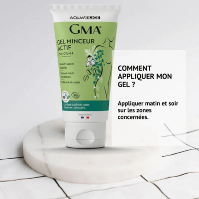 Utilisation gel minceur actif aquasilice
