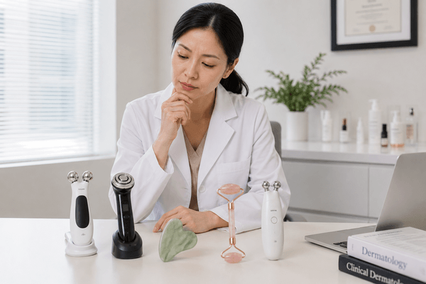 Appareil de massage visage : ce qu’en pensent vraiment les dermatologues