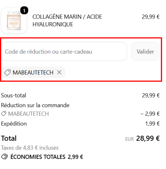 Code Promo Nutrition Pro