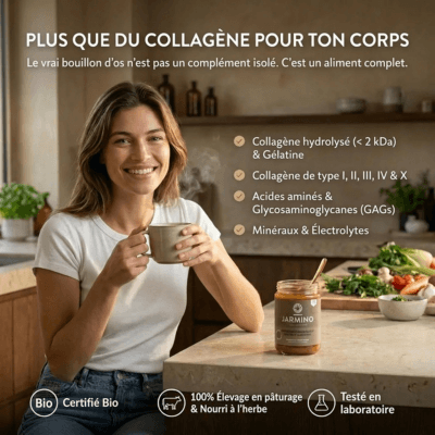 Composition bouillon d'os Jarmino