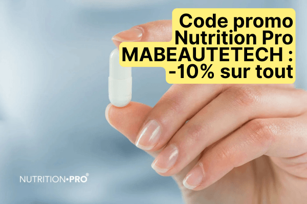 Code promo Nutrition Pro : -10% avec MABEAUTETECH