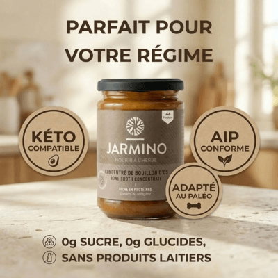 Régime bouillon d'os Jarmino