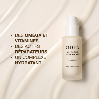 Caractéristiques de la crème hydratante Oden