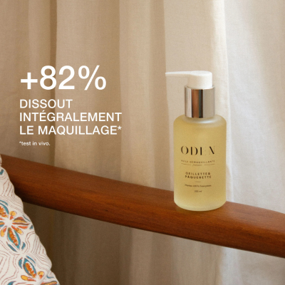 Résultat de l'huile démaquillante Oden